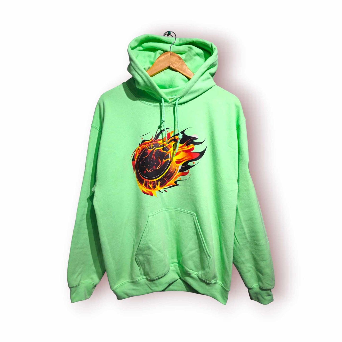 Flaming Puck