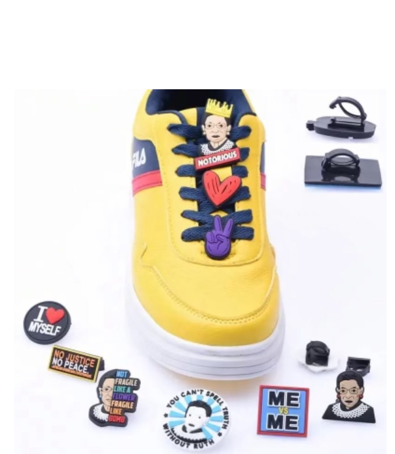 Shoe Lace Charm Holder