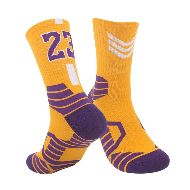 High-Performance Pro Basketball Socks